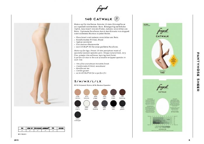 Fogal Fogal-basic-lookbook-2015-8  Basic Lookbook 2015 | Pantyhose Library